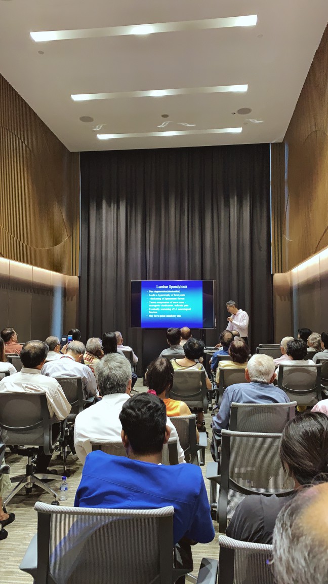Lower Back Pain and Spondylosis-Options of Less Invasive Treatment by Dr Rajendra Tiruchelvarayan