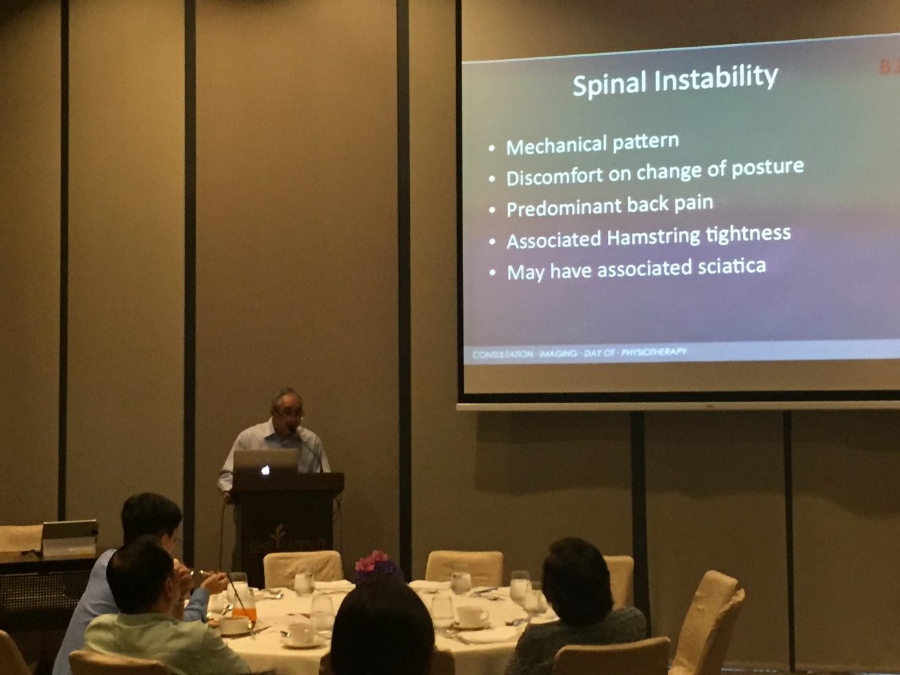 BJIOS GP Lunch Talk Spine Management