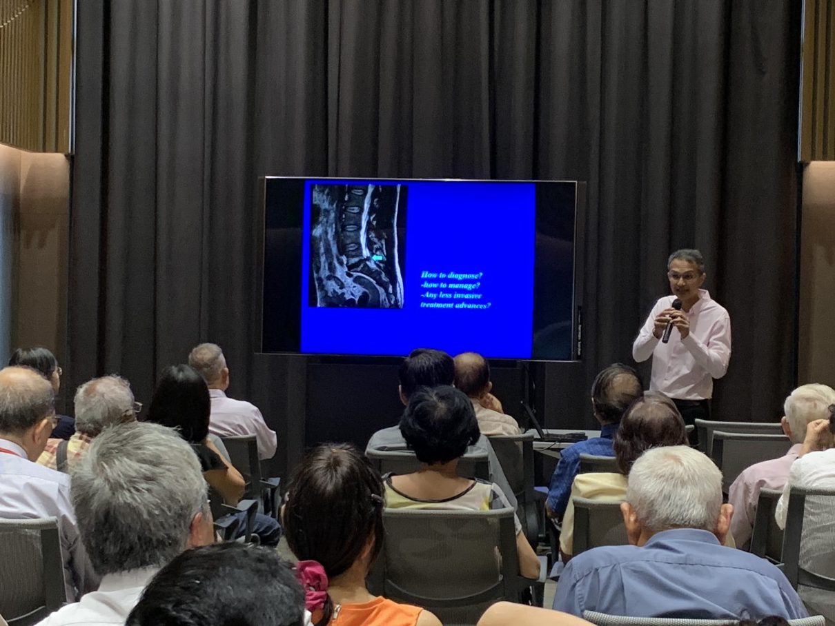 Lower Back Pain and Spondylosis-Options of Less Invasive Treatment by Dr Rajendra Tiruchelvarayan